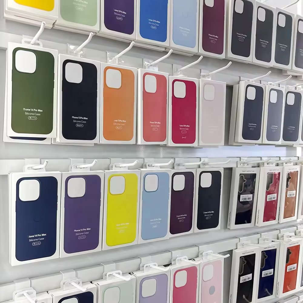JOYPOODO Silicone Protective Case with Customizable LOGO Suitable for iPhone 12 13 14 15 16 17 Pro Max Series Silicone Phone Case with Magnetic Animation