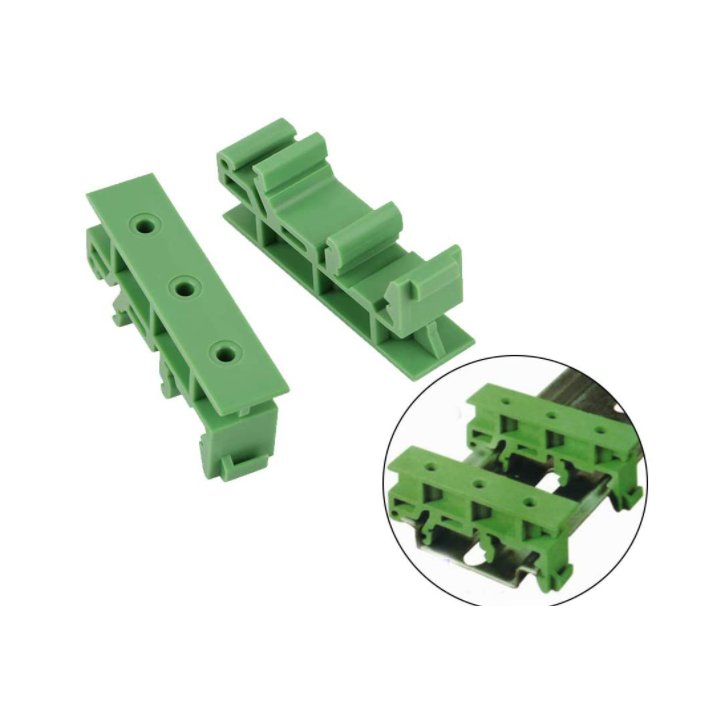 35mm Din rail type PCB bracket panel mounting base DRG-01