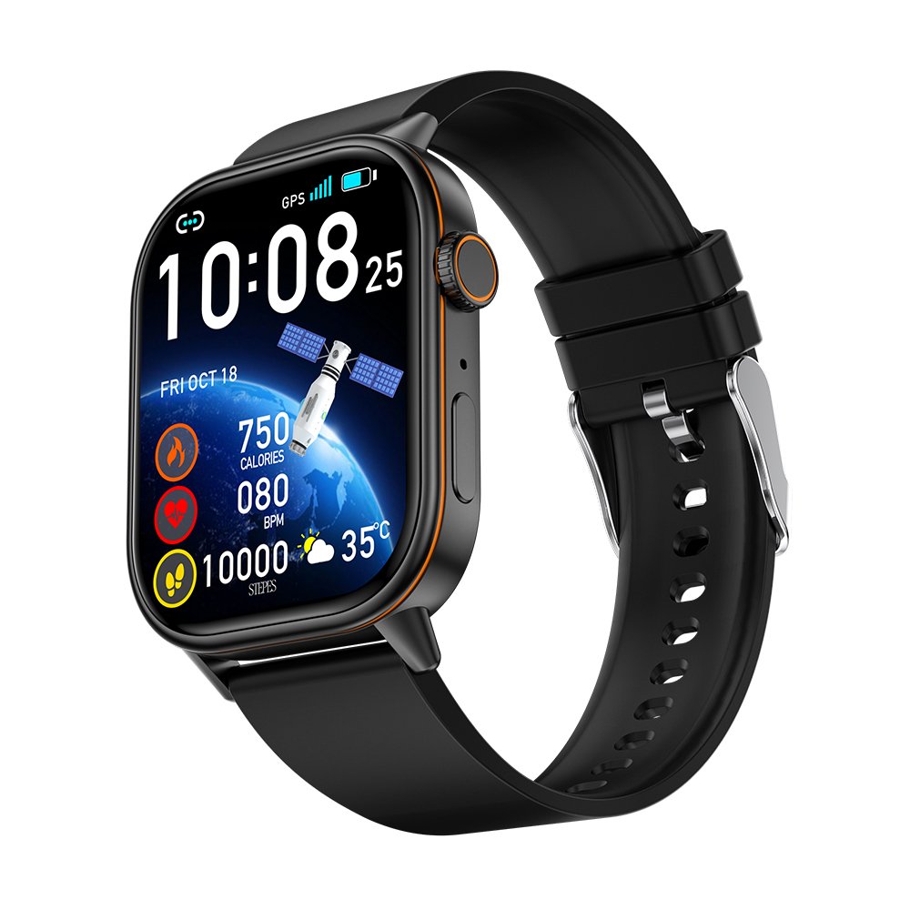 TKYUAN 2.01 "Square Smart Watch Strong Global Positioning System Bt Call IP68 Waterproof Factory Price Health Tracker Montessori Connection Global Positioning System Smart Watch
