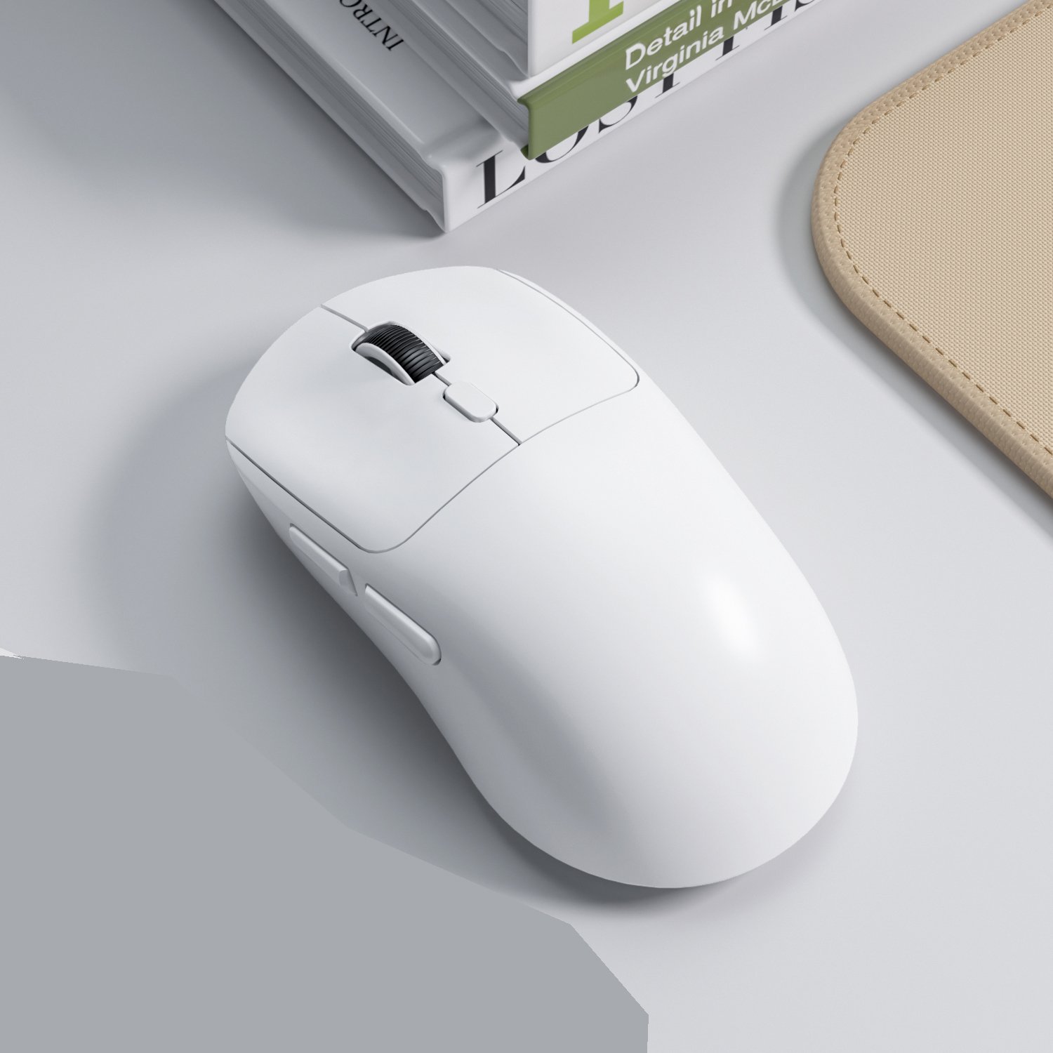 Inventory dual-mode 2.4g wireless mouse USB receiver with 6 buttons Bluetooth rechargeable C-type gaming mouse