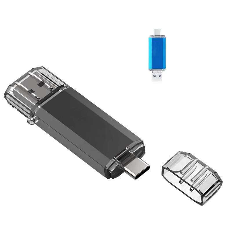 Customized Logo 64GB USB C Pendrive Memory Stick Large Capacity Cheap Metal OTG Flash Drive 3.0 2 1 USB Drive 8GB Pendrive