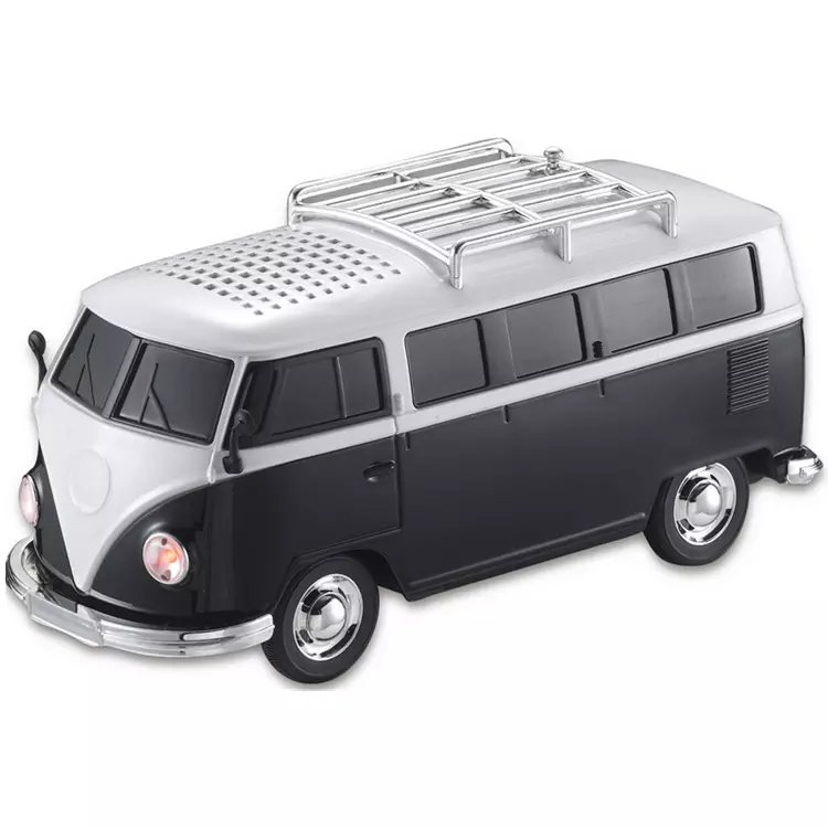 Waterproof mini portable music player BT truck car bass stereo Bluetooth FM USB 5w WS-266 bus wireless speaker with LED light