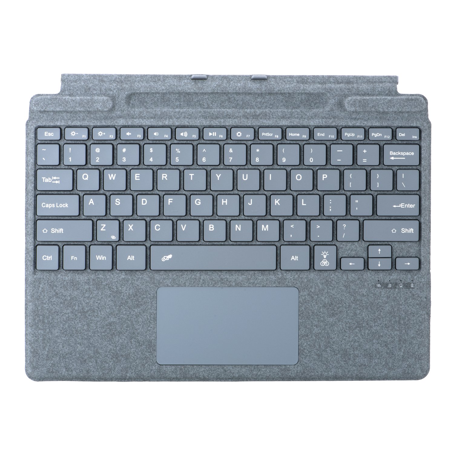 13 inch Universal Serial Bus C-type wireless mechanical keyboard touch technology with Bluetooth interface, compatible with Microsoft Professional 8, 9, 10, and 11