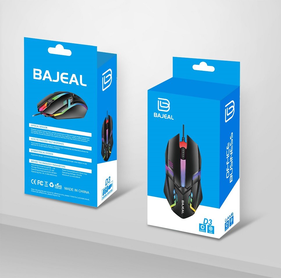 Best Selling Laptop Wired USB Gaming Mouse RGB Gaming Ergonomic Optical Computer Gamers Mouse for Computer