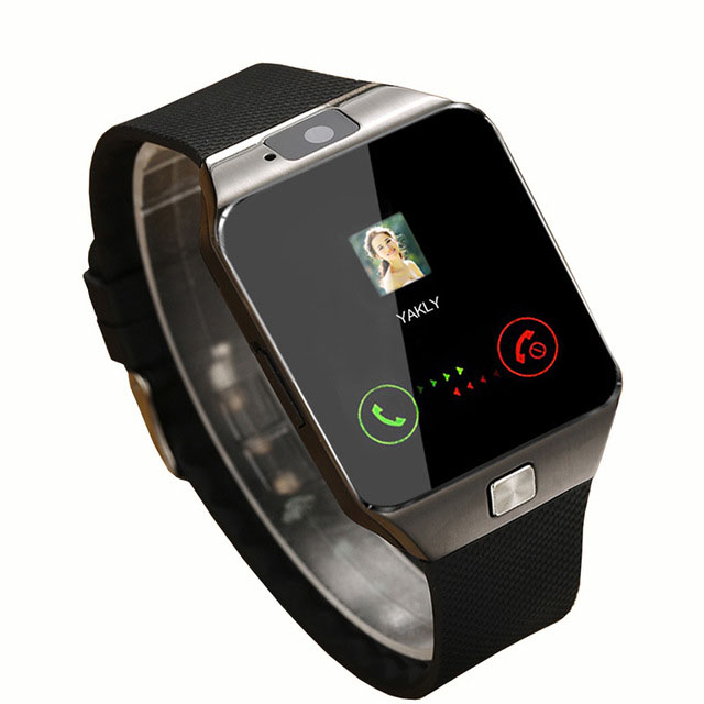 Wholesale mobile phone camera SIM video call WiFi touch screen Reloj Inteligente smartwatch DZ09 smartwatch